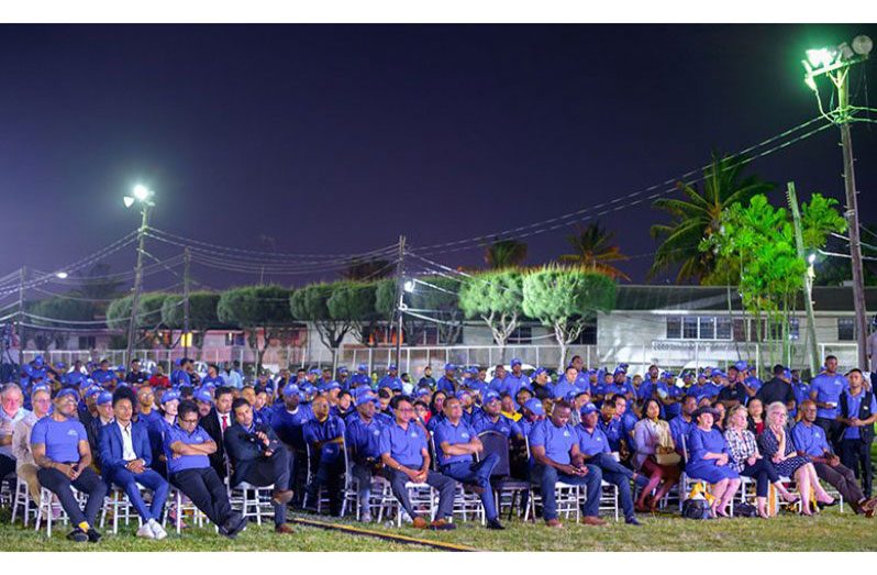 A section of the gathering at the Men of Mission launch last Friday