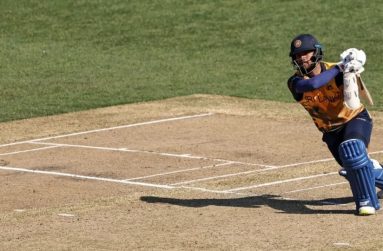 Kusal Mendis hit five fours and as many sixes in his 44-ball 79 (AFP/Getty Images)