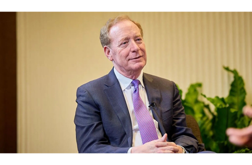 President of Microsoft Brad Smith (Bloomberg via Getty Images)