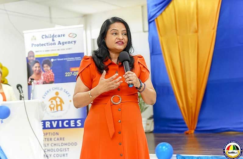 Minister of Human Services and Social Security, Dr.Vindhya Persaud