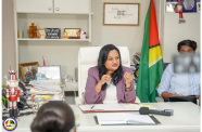Minister of Human Services and Social Security Dr. Vindhya Persaud