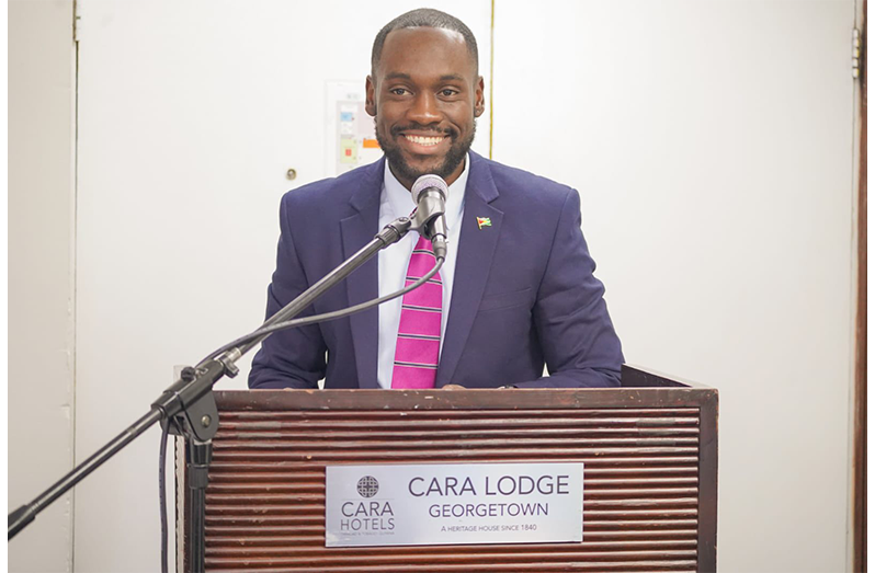 Minister of Labour and Manpower Planning, Keoma Griffith