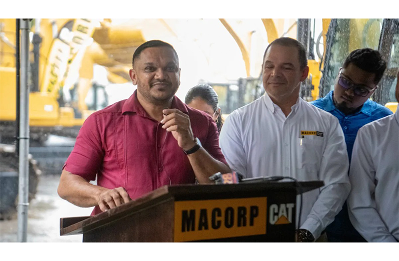 Minister of Natural Resources, Vickram Bharrat