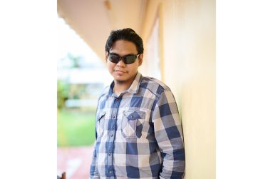 Teacher and disability rights activist, Asif Khan (Samuel Maughn Photo)