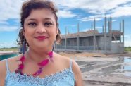 Minister of Education, Priya Manickchand, providing an update on the new Tabatinga Secondary School that is being constructed in Region Nine