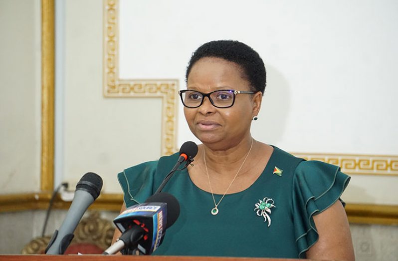Public Health Minister, Volda Lawerence