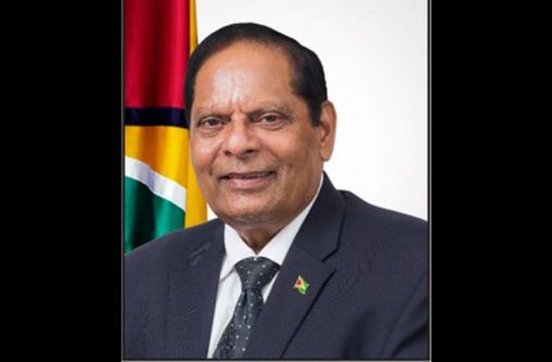 Prime Minister Moses Nagamootoo