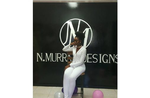 Naomi Murray at the opening ceremony for her showroom