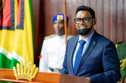 President, Dr Irfaan Ali will today address the nation