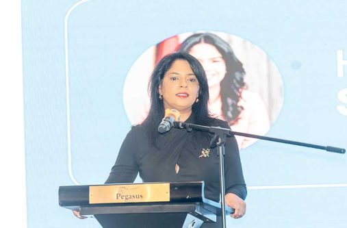 Minister of Education Sonia Parag