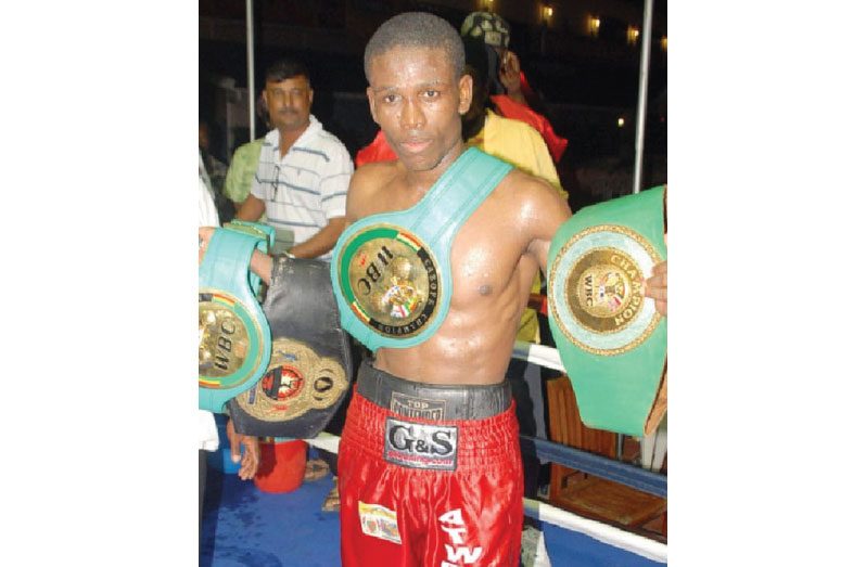 Former Guyanese professional boxer, Clive Atwell