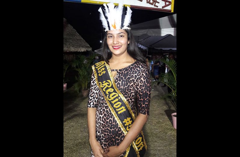 Region Five Miss Indigenous Heritage Month contestant, the beautiful Anastacia Harripersaud