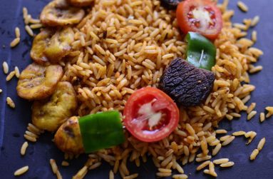 Jollof Rice a traditional Nigerian Christmas dish