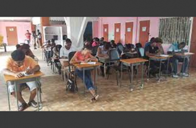 Students in session at the Sophia CESC Night Programme