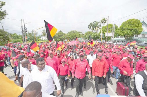 The PPP/C said the team of candidates presented on Nomination Day provides the vision, the energy, the experience, the integrity, and everything else that is required to steer Guyana in the right direction over the next five years