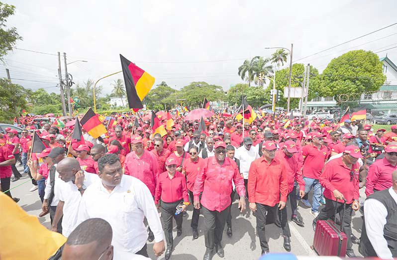 The PPP/C said the team of candidates presented on Nomination Day provides the vision, the energy, the experience, the integrity, and everything else that is required to steer Guyana in the right direction over the next five years