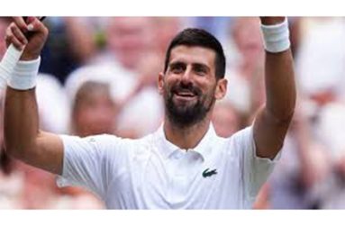 Seven time Wimbledon champion Novak Djokovic