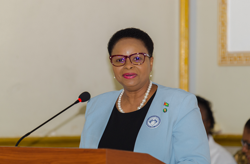 Minister of Public Health Ms. Volda Lawrence