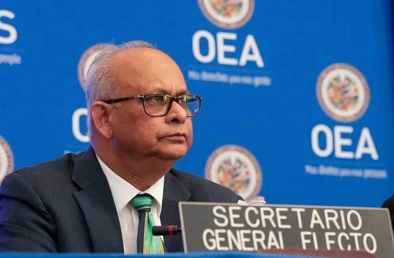 Newly-appointed OAS Secretary General Albert Ramdin (REUTERS/Julio-Cesar Chavez)