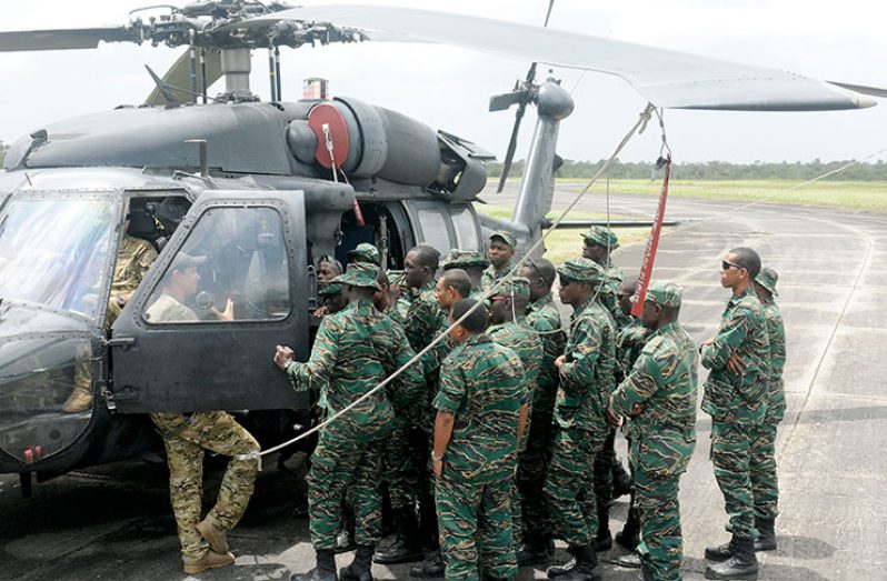 Joint services ranks will from today increase security in targeted areas