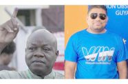 APNU Chairman Aubrey Norton and Opposition Leader and WIN party leader, U.S.-indicted Azruddin Mohamed