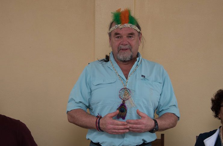 Geophysicist and former Chief of the Bear Clan, Glenn Nolan