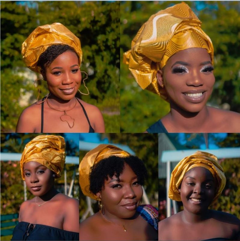 The delegates of this year’s Miss Emancipation pageant. In the top row are Oneisha Mc Rae and Kieana Greene. In the bottom row are Shania Baird, Shonetta Lowe and Kristie Duff