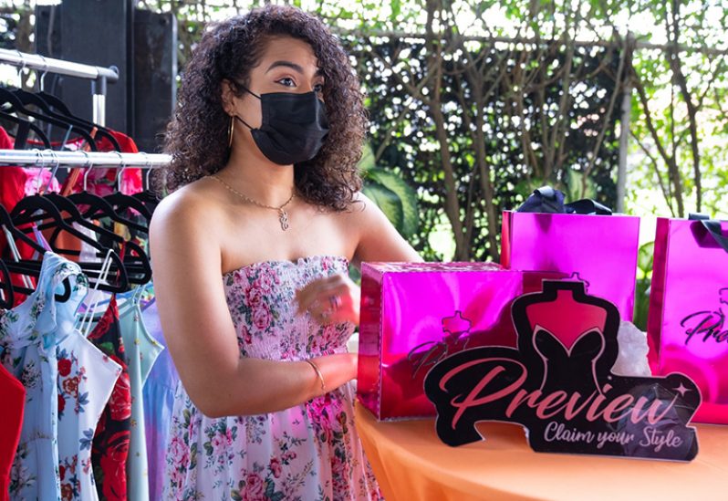 Candacee Ali of the Preview clothing store