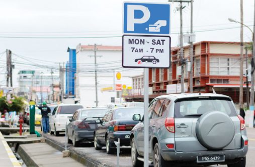 Paid parking has been delayed