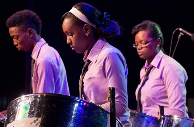 National Steel Orchestra performing in Haiti 2016