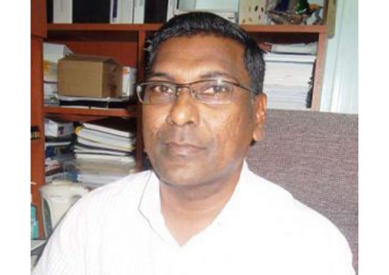 Chief Medical Officer, Dr. Shamdeo Persaud