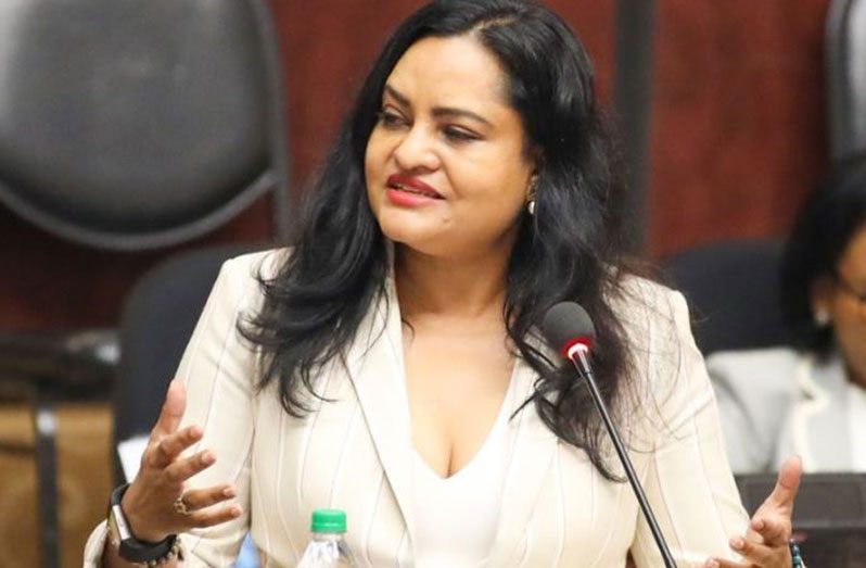 Minister of Human Services and Social Security, Dr. Vindyha Persaud