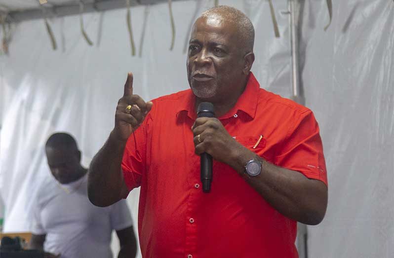 Prime Minister, Brigadier (Ret’d) Mark Phillips has urged youths across the nation to embrace the wealth of opportunities being provided through government programmes and policies (Japheth Savory photos)