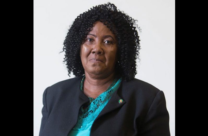 (APNU+AFC) Member
of Parliament,
Barbara Pilgrim