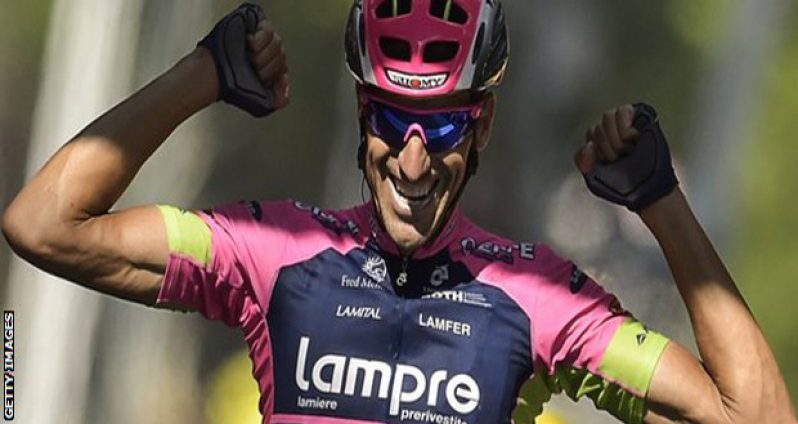 It was the first victory at the Tour for 35-year-old Ruben Plaza