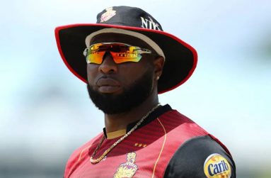 Kieron Pollard could be in line for a three-month stint in England this summer (Ashley Allen - CPL T20 / Getty)