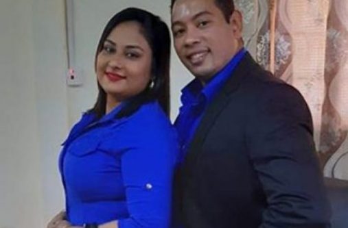 Yuri Garcia Dominguez and his wife, Ateeka Ishmael