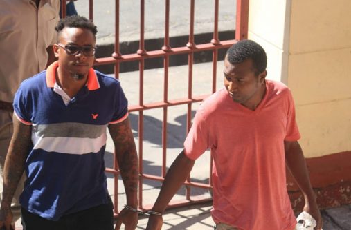Jason Augustine, left, and Kevin Bobb-Semple