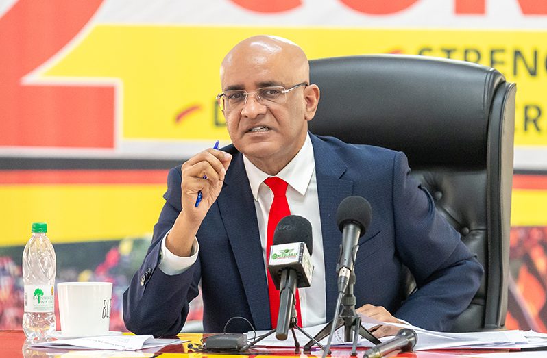 PPP/C General Secretary, Dr Bharrat Jagdeo