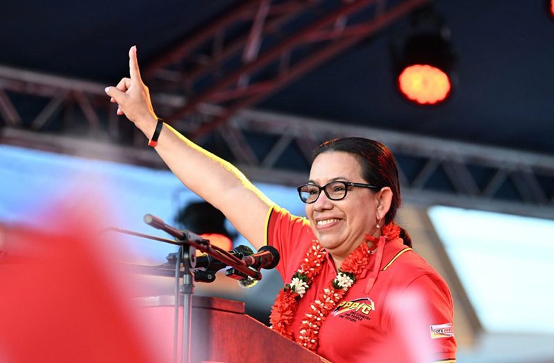 People’s Progressive Party/Civic (PPP/C candidate, Carolyn Rodrigues-Birkett