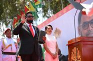 President Dr Mohamed Irfaan Ali secured a second term in 2025 and was sworn in on September 7