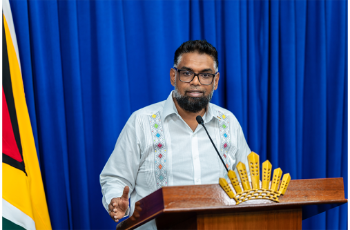 President Dr Irfaan Ali