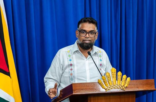 President Dr Irfaan Ali