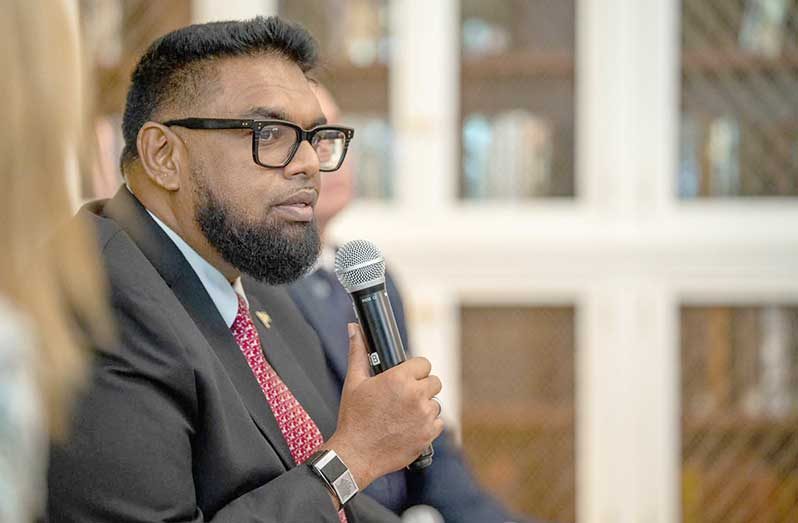 President Dr Irfaan Ali
