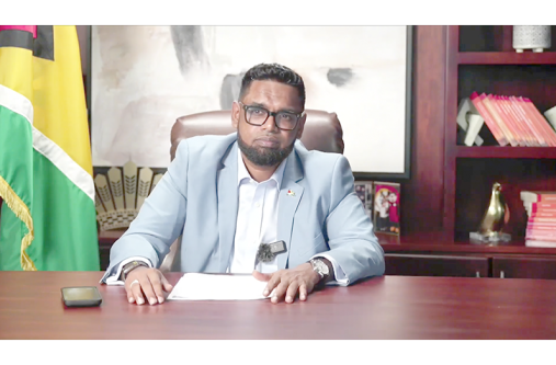 President Dr. Irfaan Ali