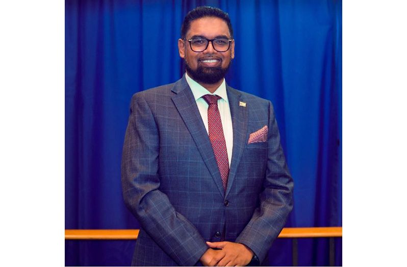 President Dr. Irfaan Ali delivering remarks at the Permanent Council of the Organisation of American States’ Protocolary Meeting in Washington, D.C