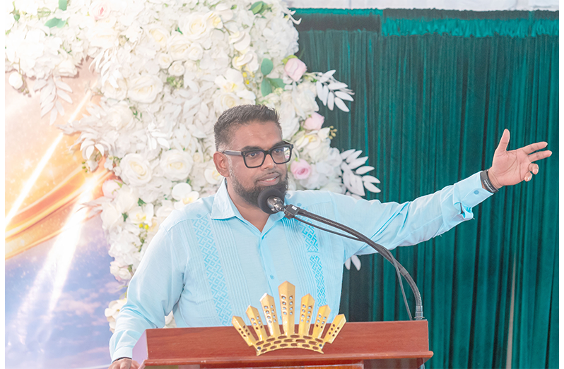President Dr Irfaan Ali