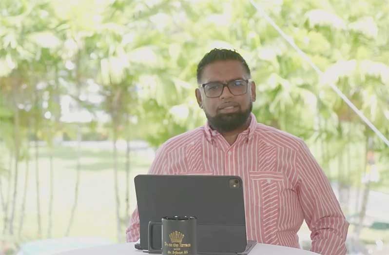 President Dr Irfaan Ali