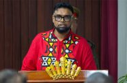 Commander-in-Chief of the Armed Forces, President Dr. Irfaan Ali