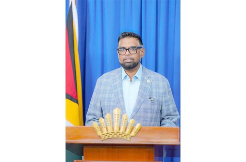 President, Dr Mohamed Irfaan Ali